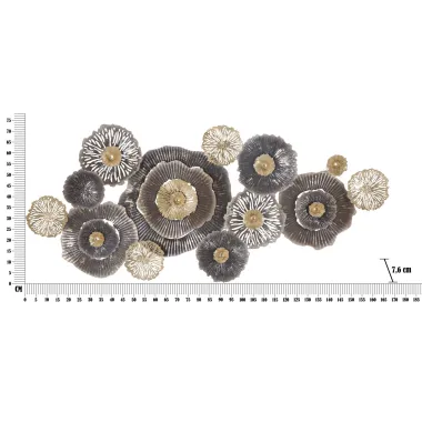 PANEL ZE STALI BROWNY -A- 167,6X7,6X73,5 cm